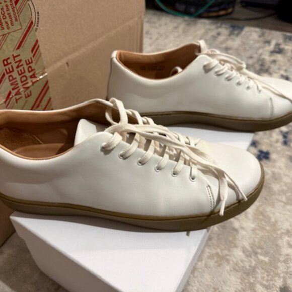 Crown Northampton - Overstone Derby - All White Calf Leather - Picture 5 of 7